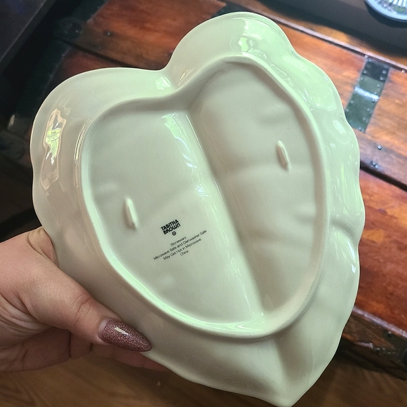 ๐2xHP๐ NWT Tabitha Brown x Target Cream & Gold Leaf Plate - Picture 8 of 8